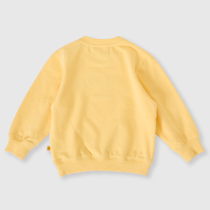 Goldie + Ace Goldie Embroidered Sweater - Lemon