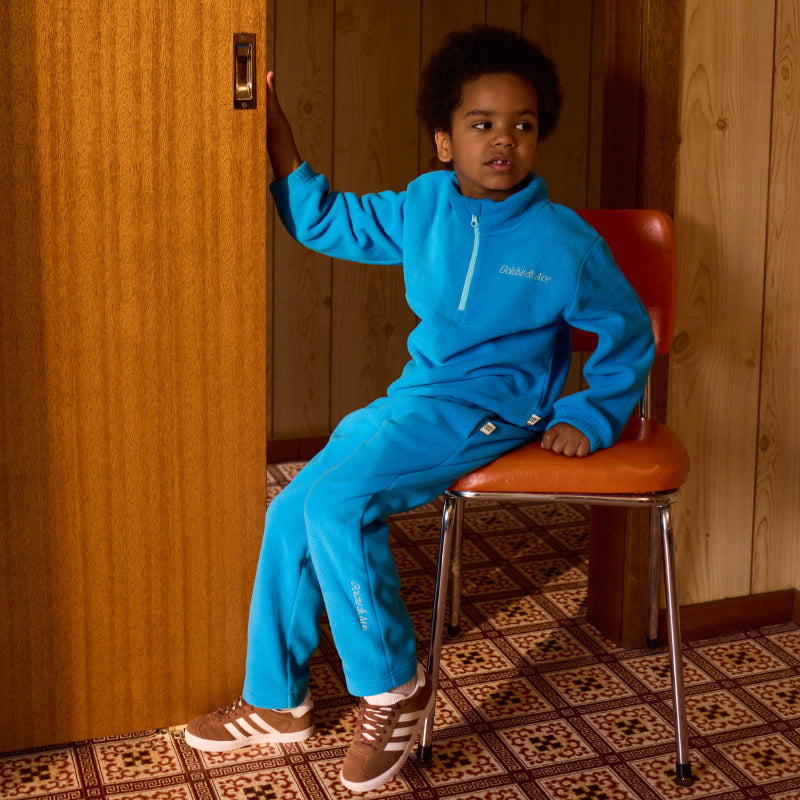 Goldie & Ace Bobbi Fleece Sweatpants - Lake