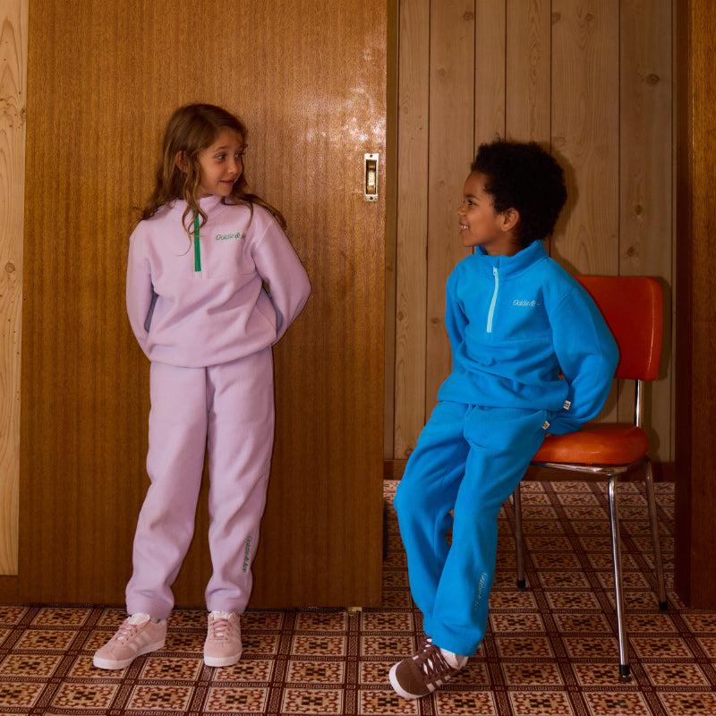 Goldie & Ace Bobbi Fleece Sweater - Lake