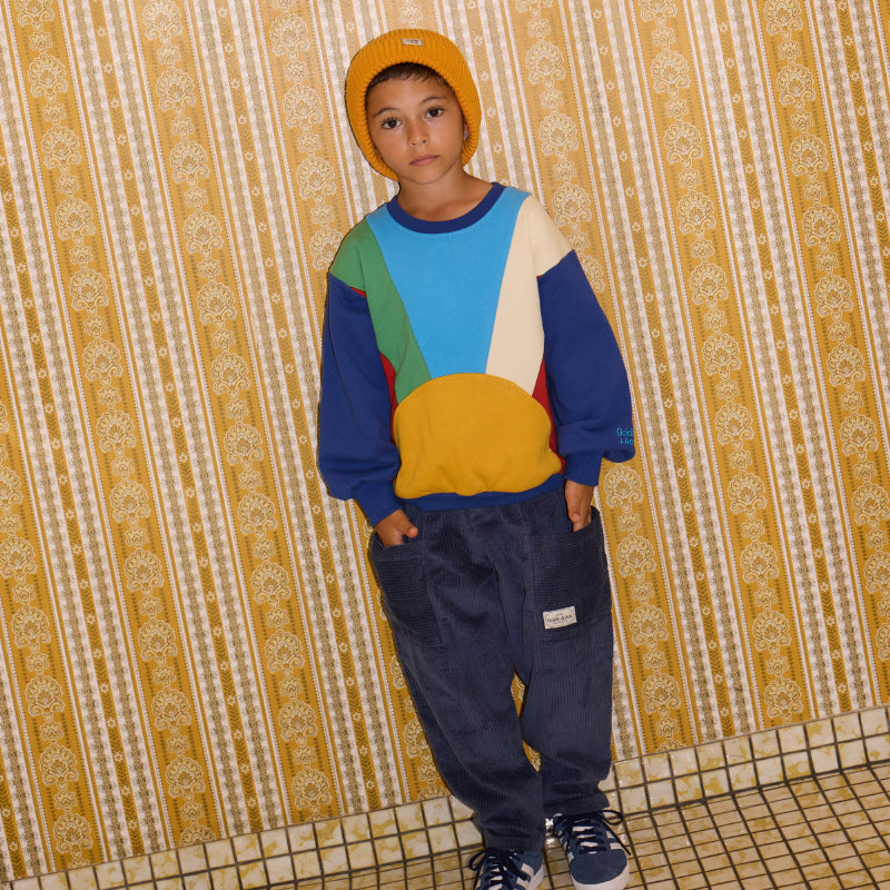 Goldie & Ace Kit Corduroy Pocket Pant - Navy