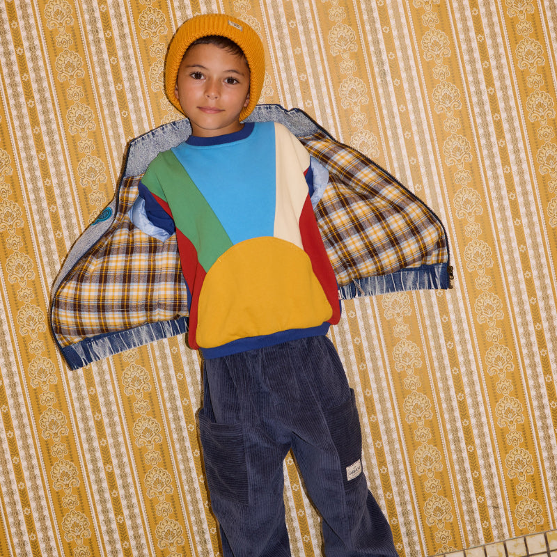 Goldie & Ace Kit Corduroy Pocket Pant - Navy