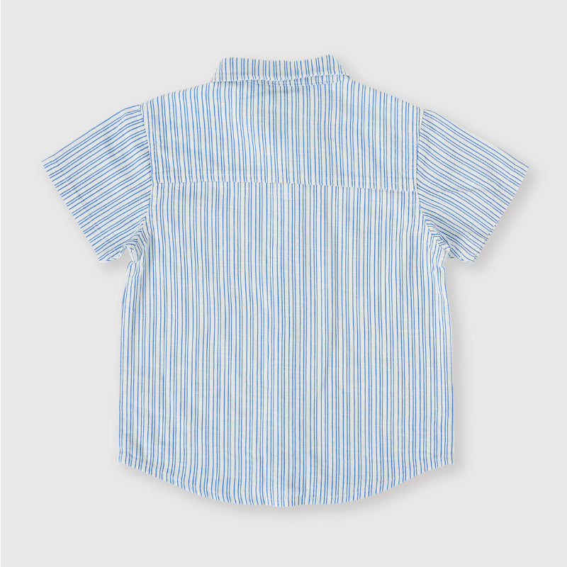 Goldie + Ace Holiday Shirt - Sailor Stripe
