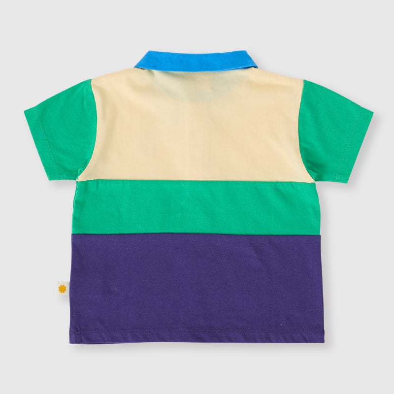Goldie + Ace Colour Block Polo Shirt - Lewis