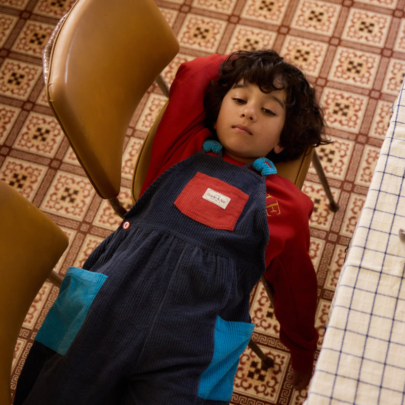 Goldie & Ace Sammy Cord Overalls - Colour Block