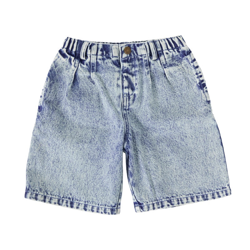 Goldie + Ace Relaxed Denim Shorts - Kirby