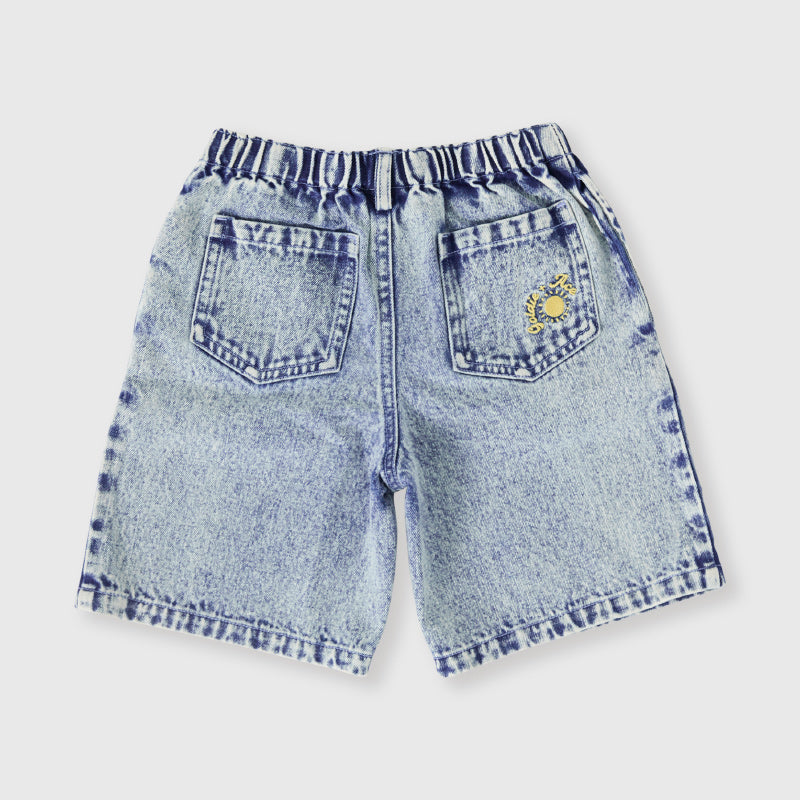 Goldie + Ace Relaxed Denim Shorts - Kirby