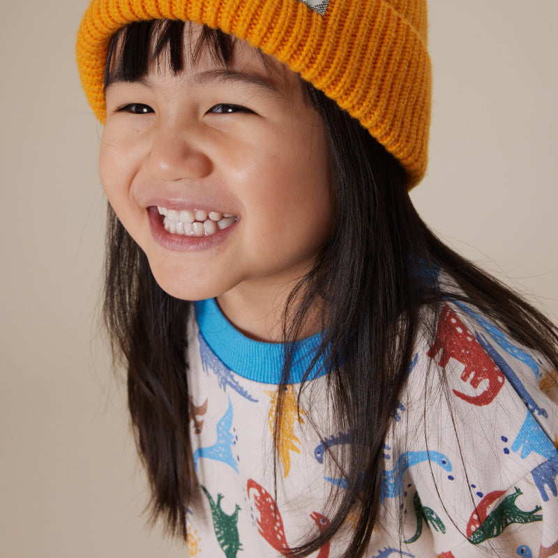 Goldie & Ace Leah LS Dress - Dino-Mite