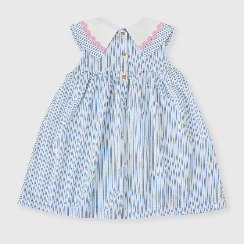Goldie + Ace Lucy Collared Dress - Sailor Stripe