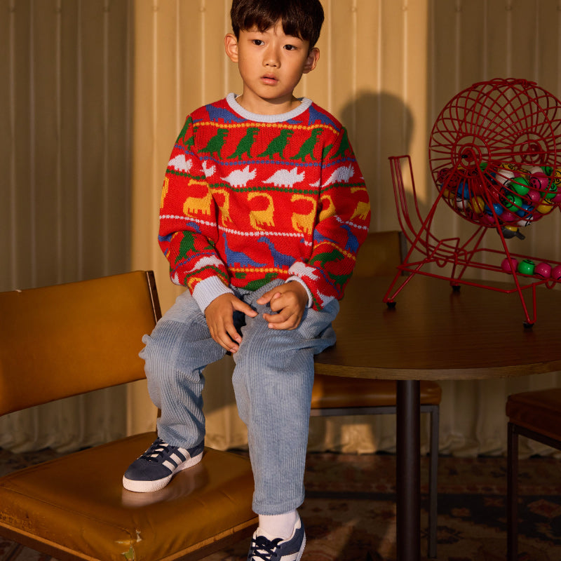 Goldie & Ace Dino Knit Jumper