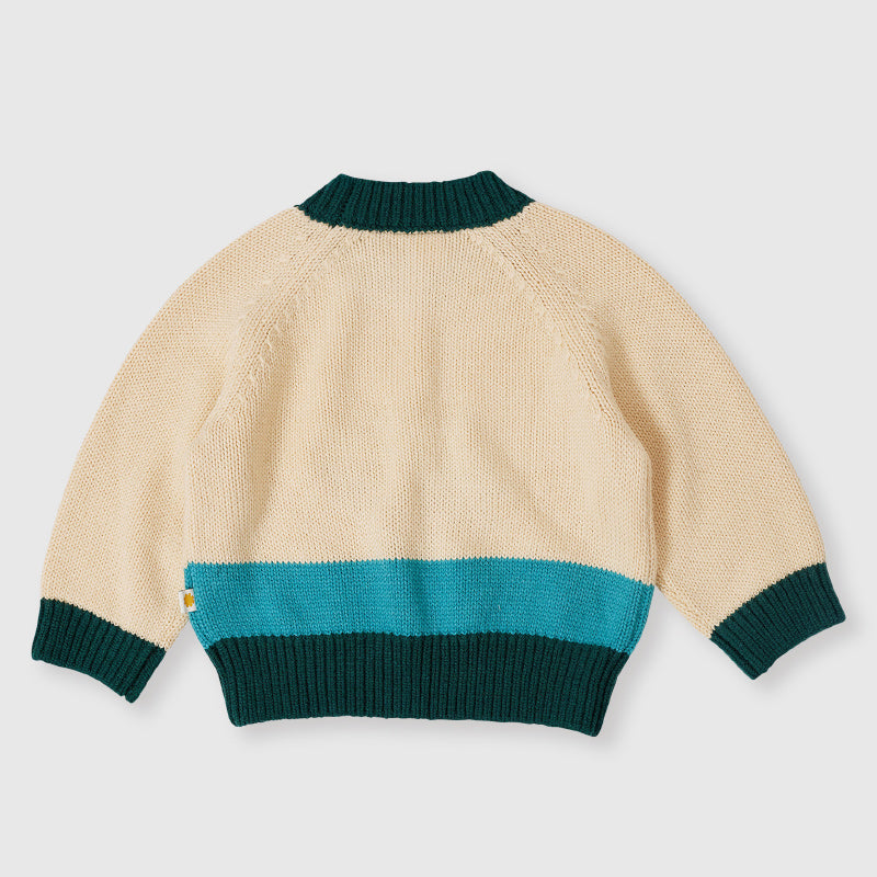 Goldie + Ace Marley Knit Jumper - Koala