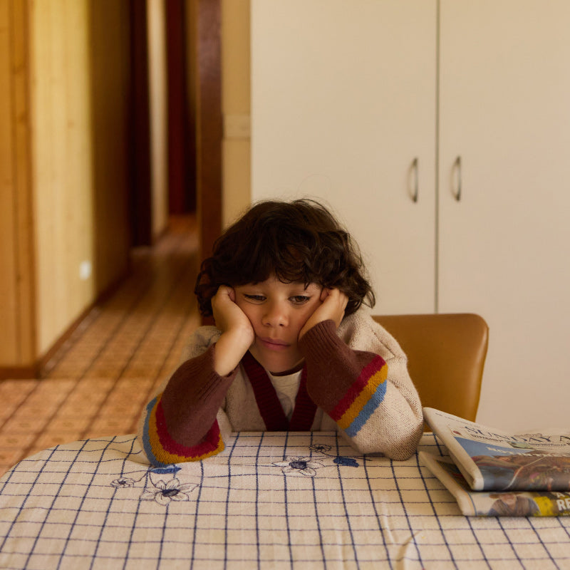 Goldie & Ace Varsity Knit Cardigan