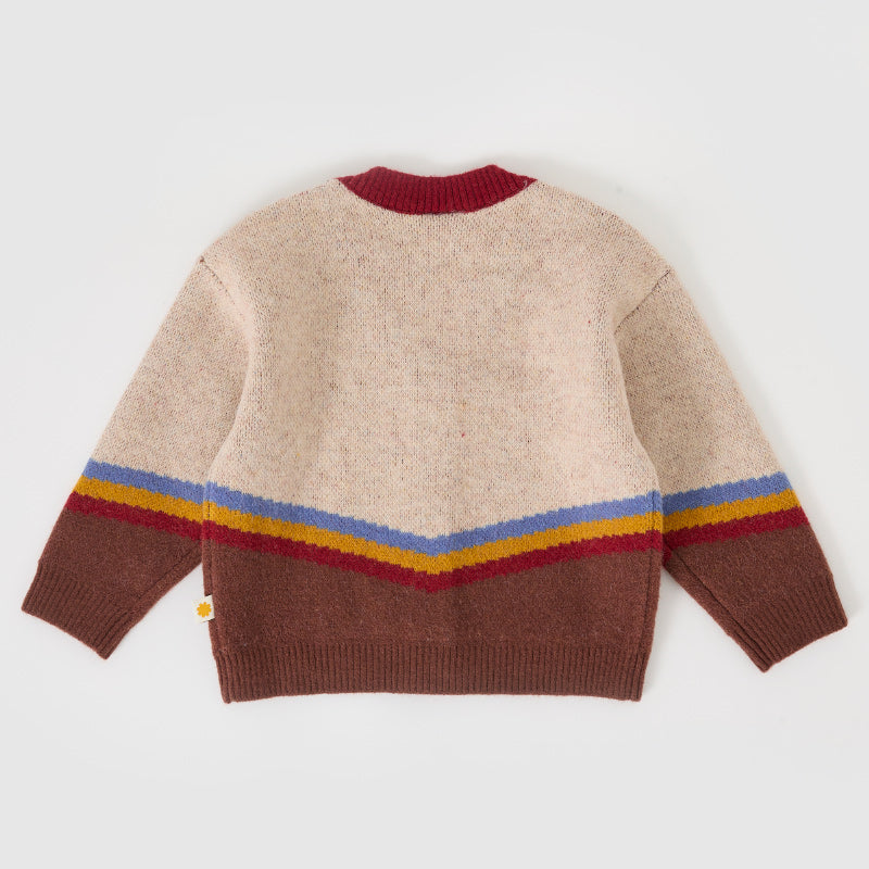 Goldie & Ace Varsity Knit Cardigan