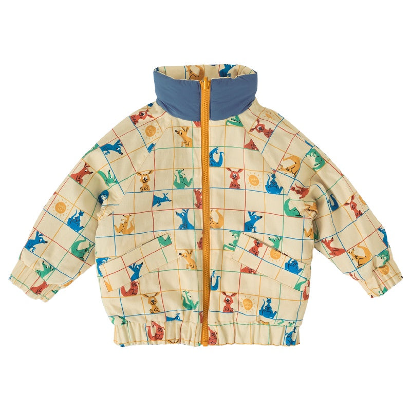 Goldie + Ace Reversible Puffer - Hopscotch