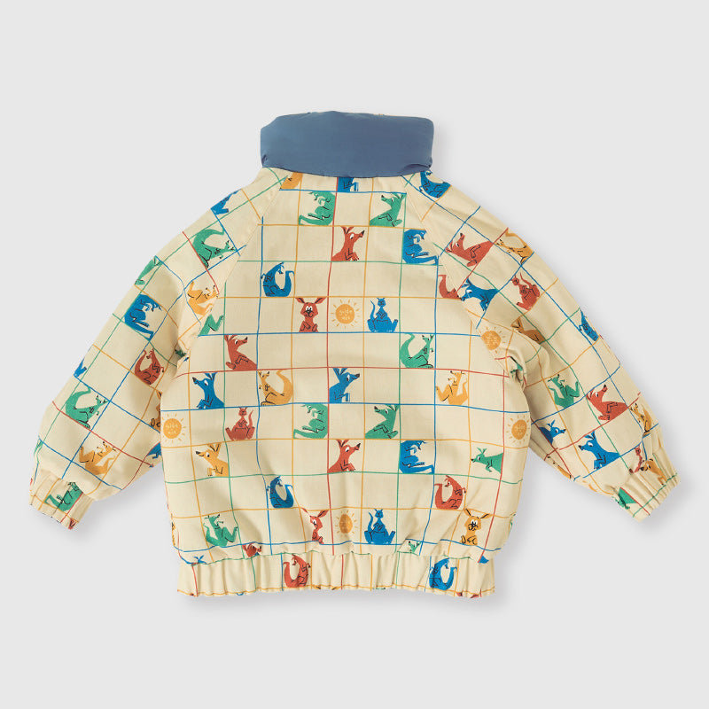 Goldie + Ace Reversible Puffer - Hopscotch
