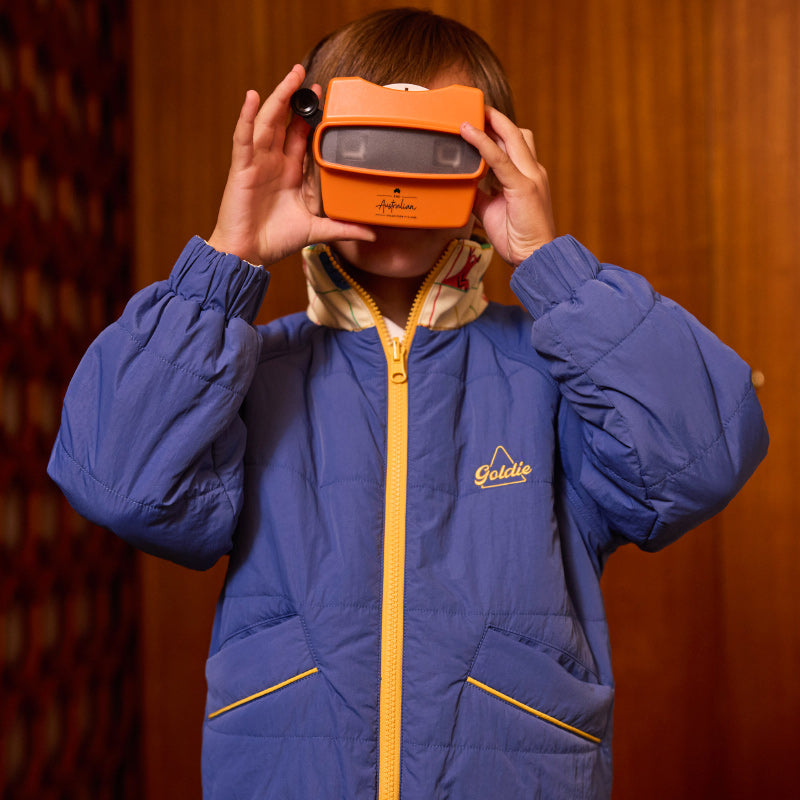 Goldie + Ace Reversible Puffer - Hopscotch