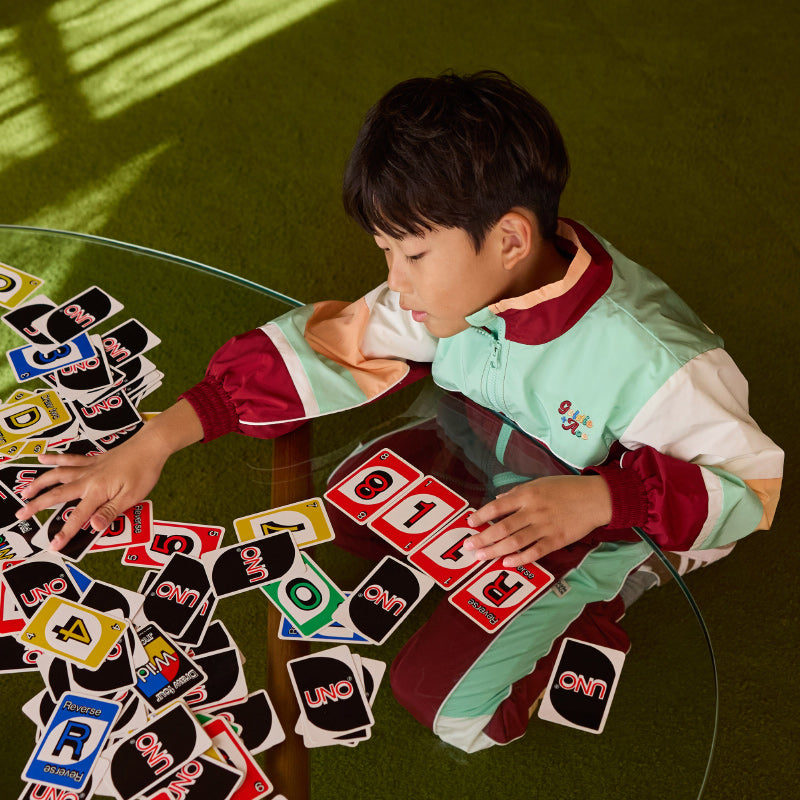 Goldie + Ace Retro Sporty Pants - Brick/Peapod