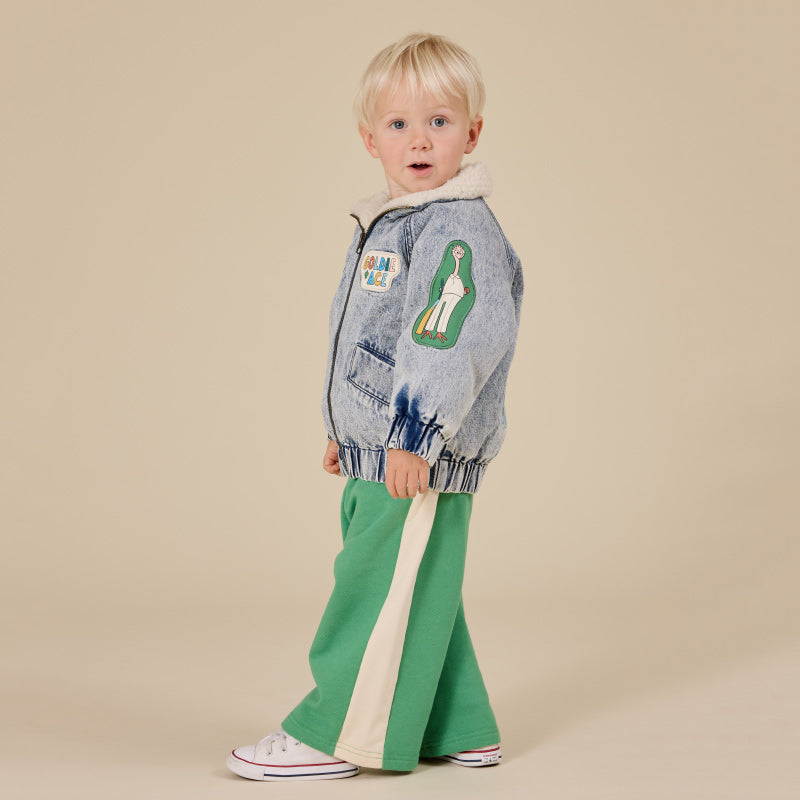 Goldie + Ace Arlo Pant - Fern/Vanilla