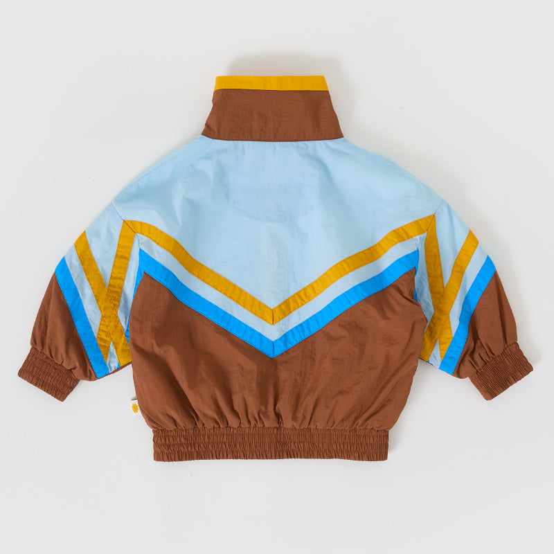 Goldie & Ace Retro Lightweight Spray Jacket - Brown