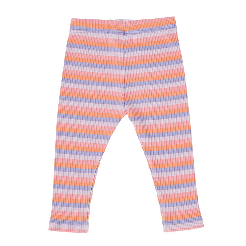 Goldie & Ace Rib Leggings - Tutti Frutti Stripe