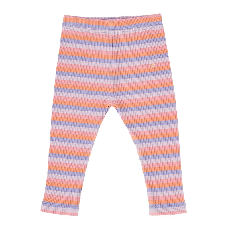 Goldie & Ace Rib Leggings - Tutti Frutti Stripe