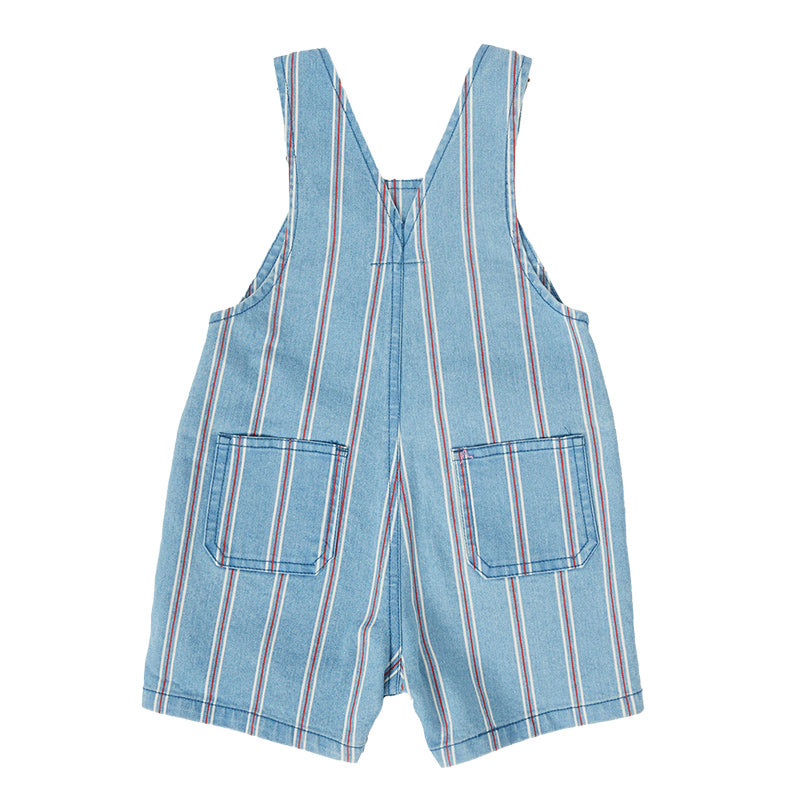 Goldie & Ace Burton Overalls - Classic Stripe Light