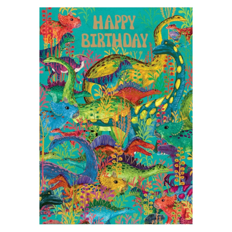 Birthday Card - Mighty Dino