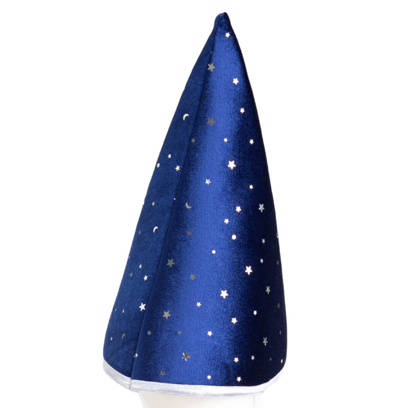 Wizard Cape & Hat - Blue/Silver Sparkle