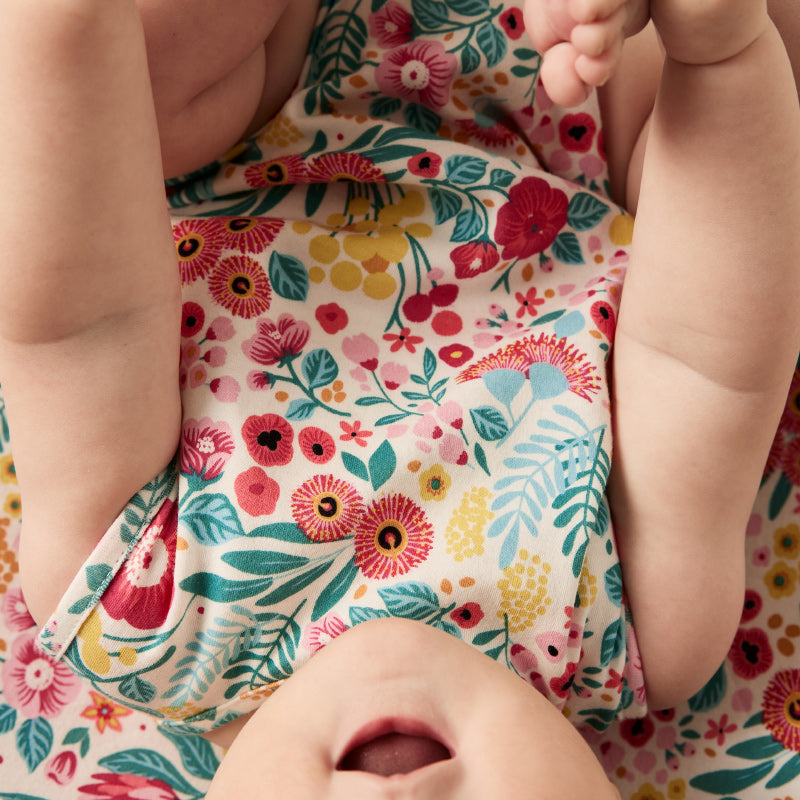 Goldie & Ace Bubble Romper - Native Botanical