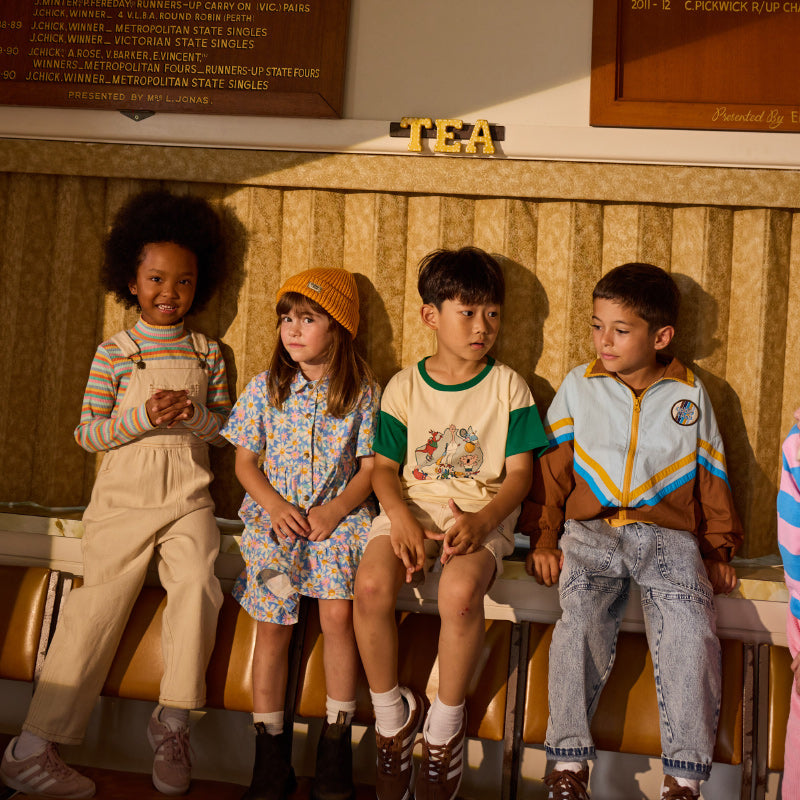 Goldie & Ace Austin Denim Overalls - Oat