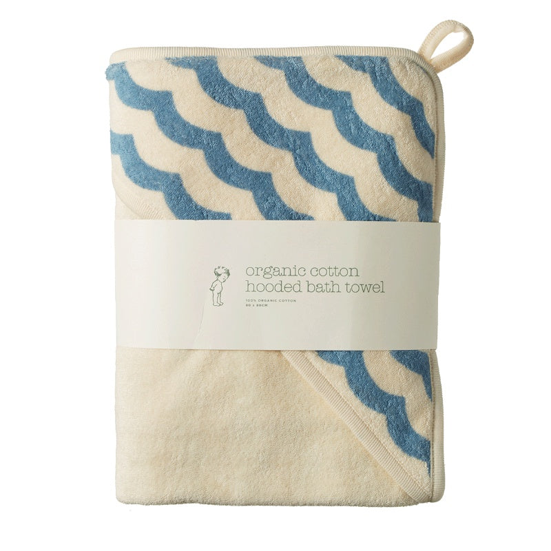 Nature Baby Hooded Towel - Waves