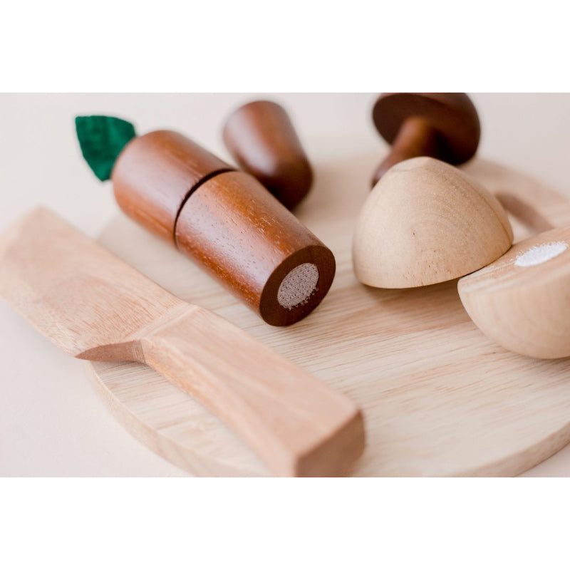 Q Toys Natural Fruit Basket 9PCS