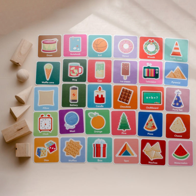 Q Toys 3D Geo Shape Learning Kit