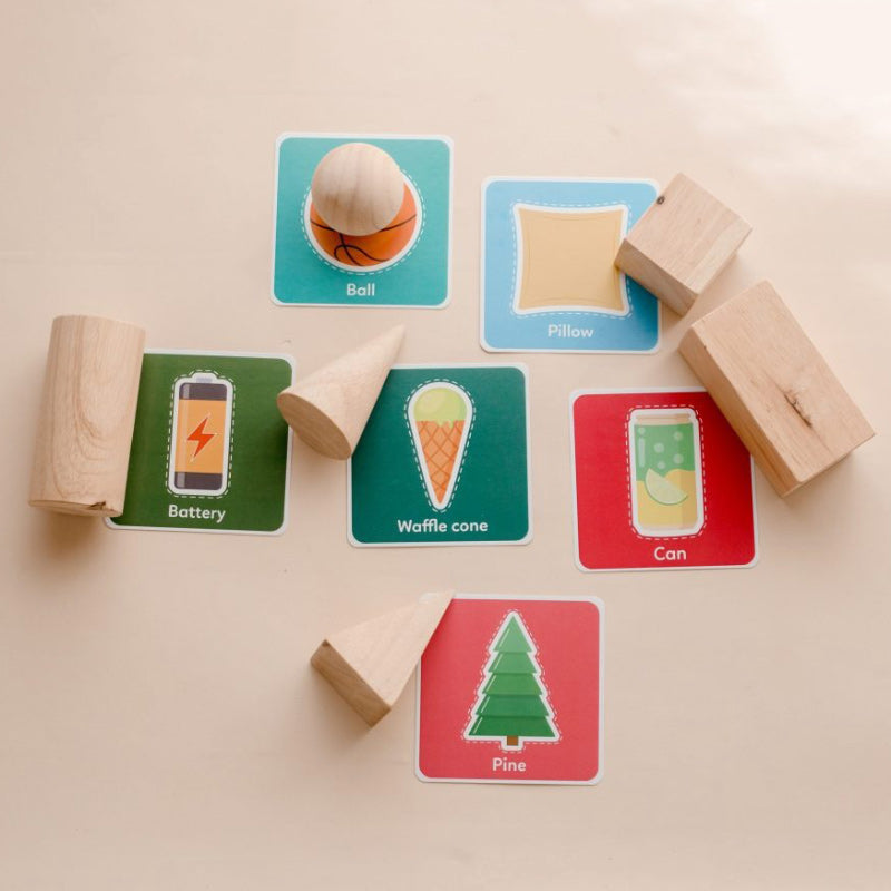 Q Toys 3D Geo Shape Learning Kit