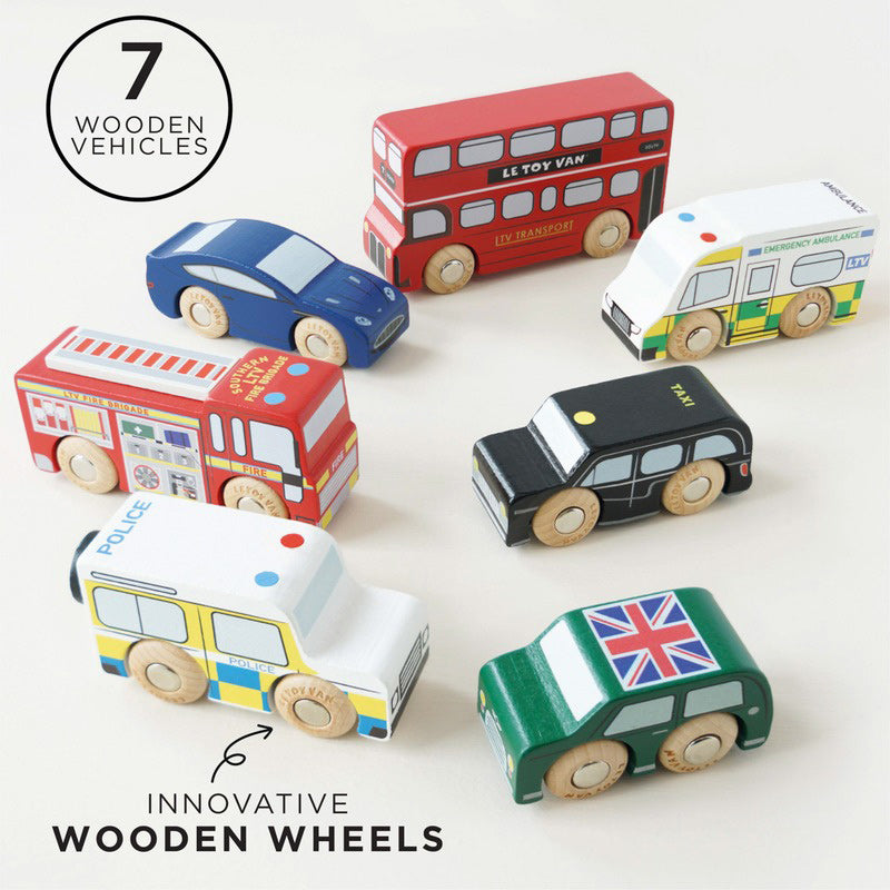 London Toy Car Set 7PC