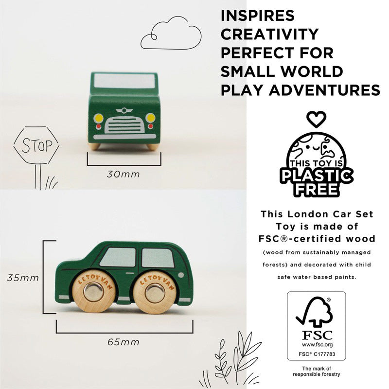 London Toy Car Set 7PC