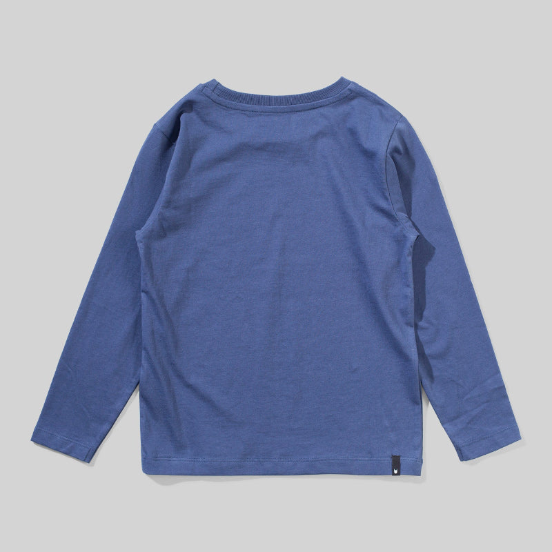 Munster Bugface LS Tee - Denim