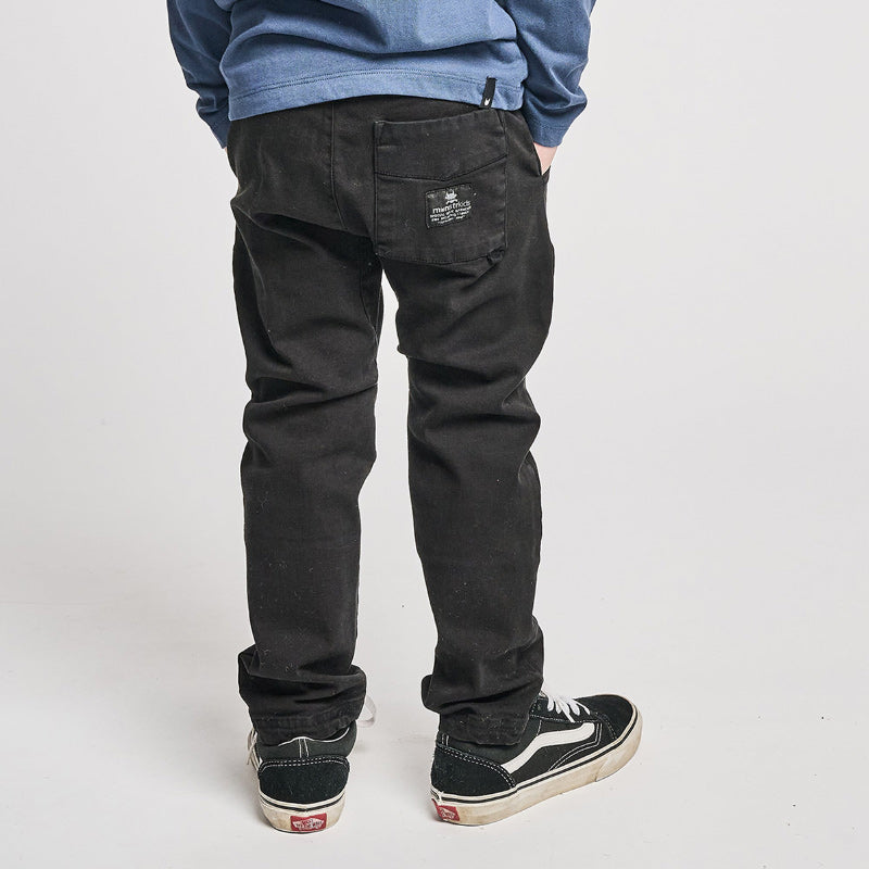 Munster Beams Denim Pant - Black