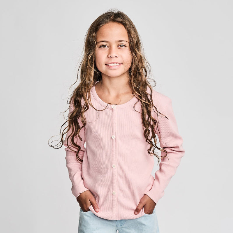 Munster Dance Rib LS Tee - Peach