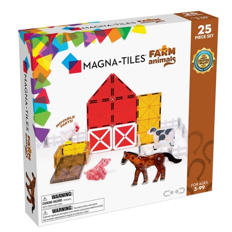 Magna Tiles - Farm Animals 25PC