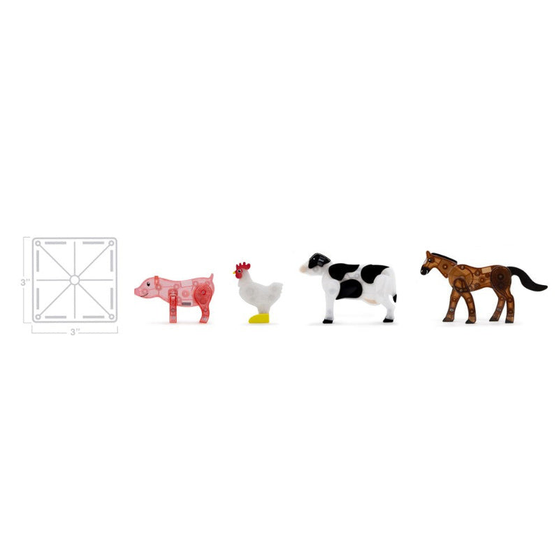 Magna Tiles - Farm Animals 25PC