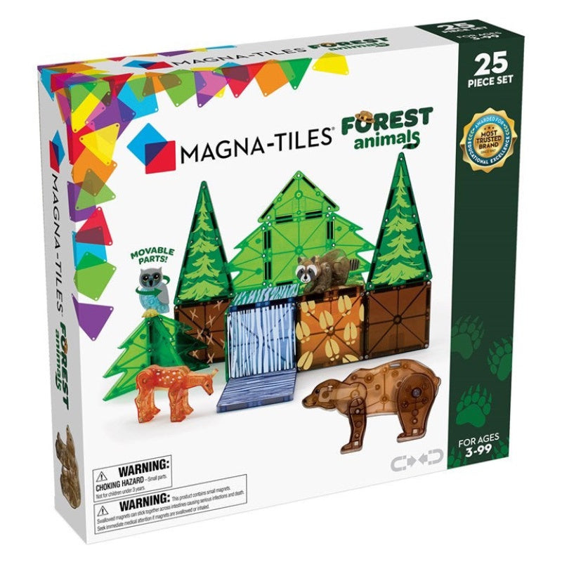 Magna Tiles - Forest Animals 25PC