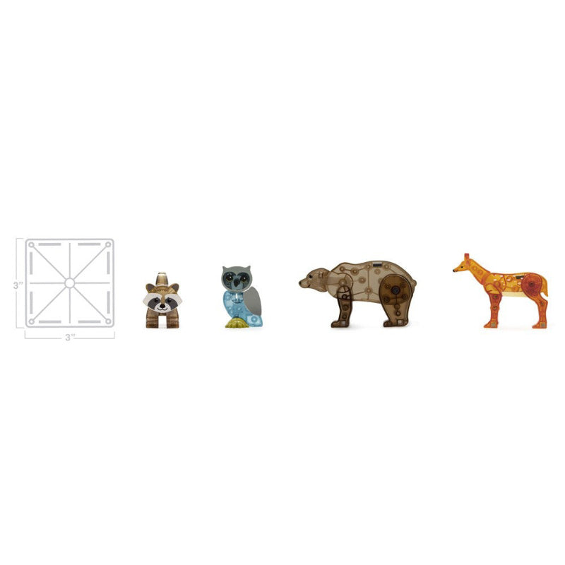 Magna Tiles - Forest Animals 25PC