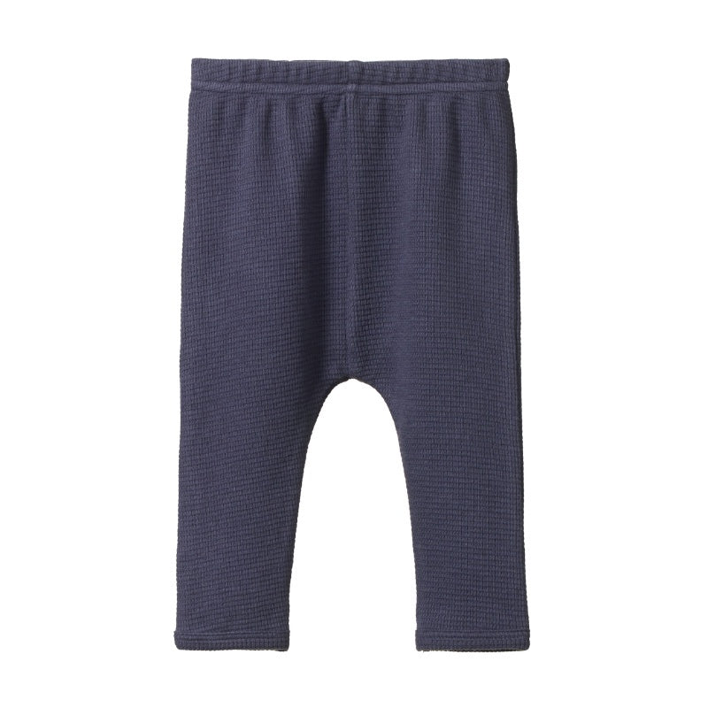 Nature Baby Selby Waffle Pants - Mulberry