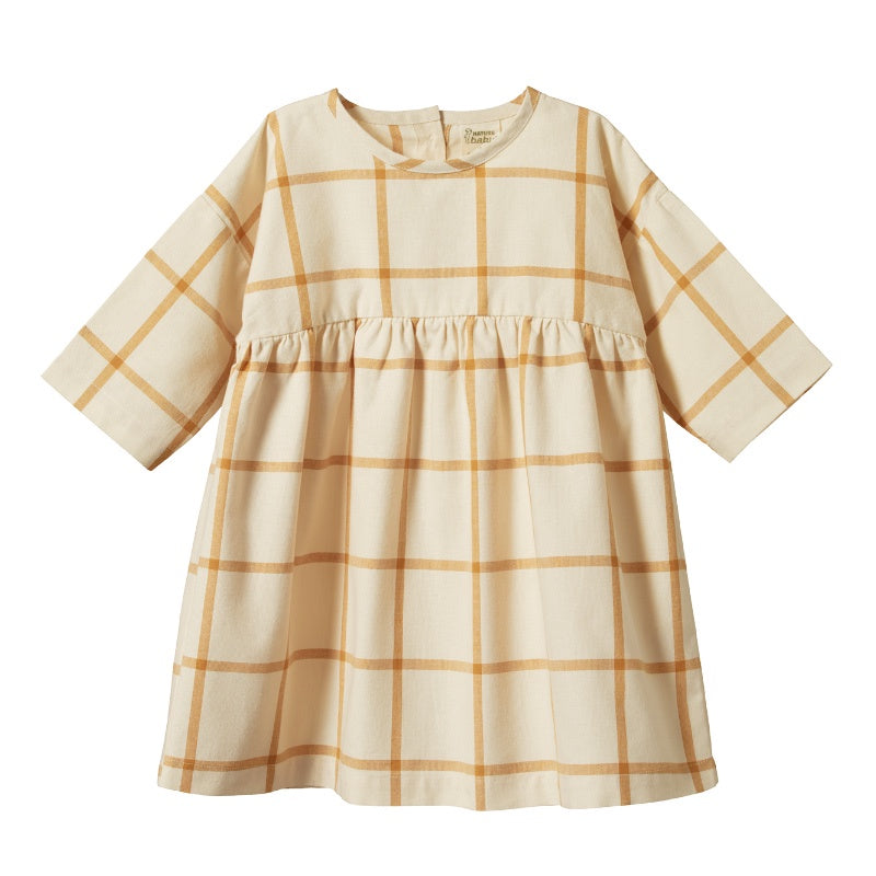 Nature Baby Agatha Dress - Picnic Check