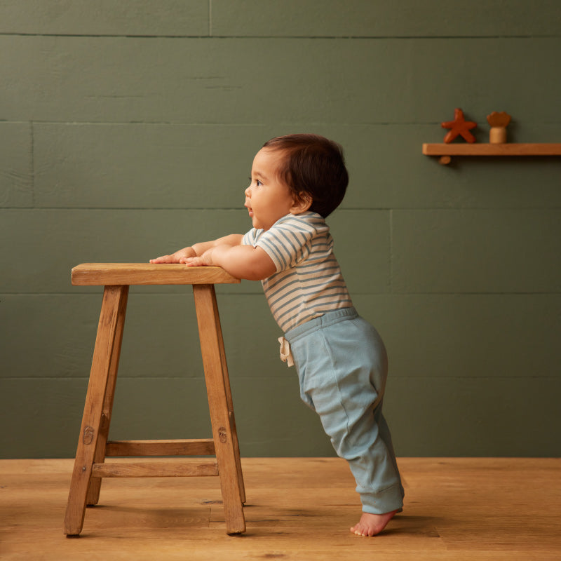 Nature Baby Drawstring Pants - Mineral