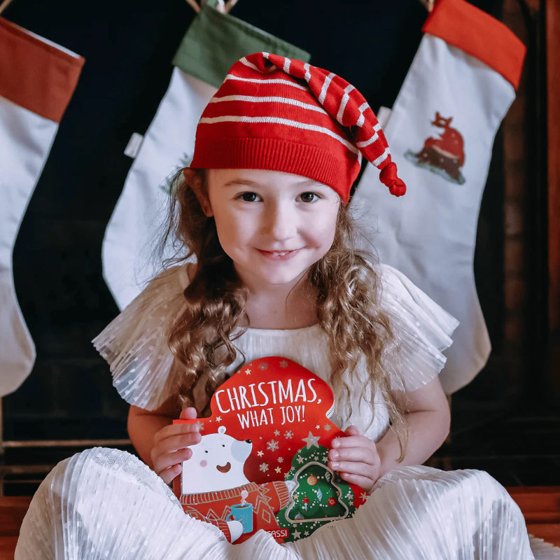 Shaped Board Book - Christmas, What Joy!