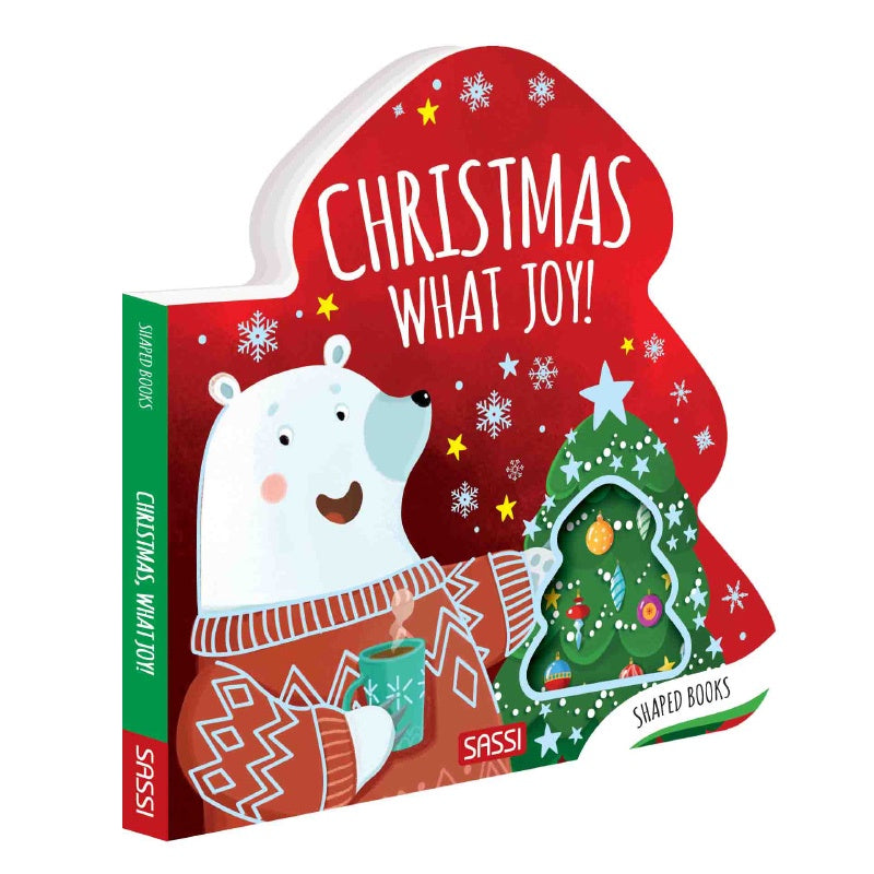 Shaped Board Book - Christmas, What Joy!