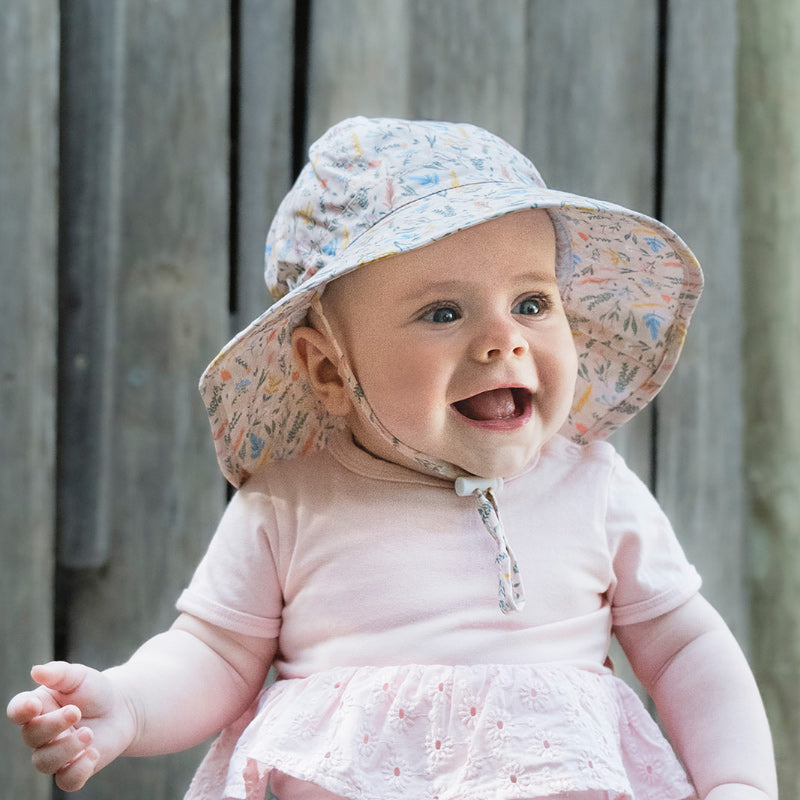 Acorn Infant Hat - Wildflowers