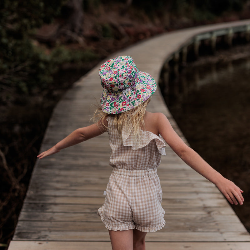 Acorn Bucket Hat - Flora