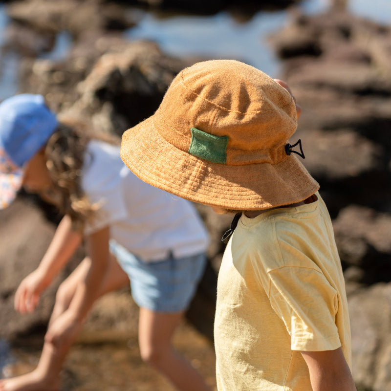 Acorn Bucket Hat - Terry Caramel